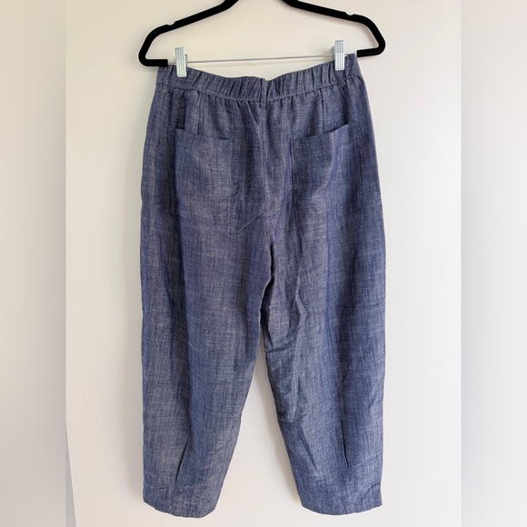 ZARA Cropped Loose Denim Jogger - Picture 6 of 6
